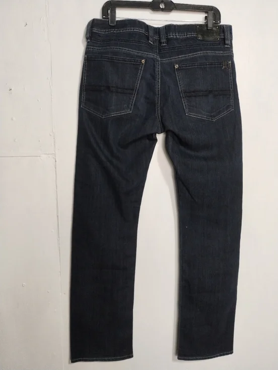 Women's Dark Blue Straight-Leg Jeans Size (34X32) - Picture 2 of 12